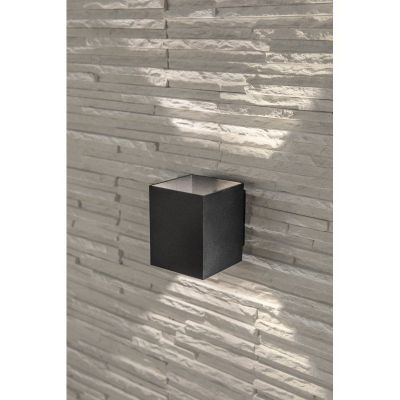 GTV Campione kinkiet 1x40 W czarny OS-CAMD40WG9KW-00