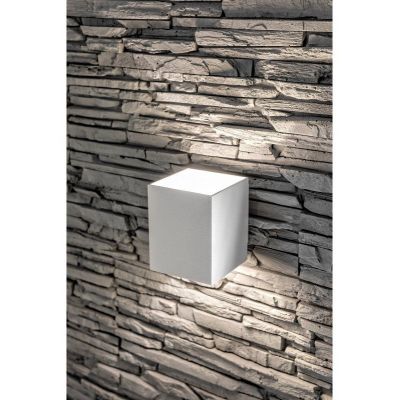 GTV Campione kinkiet 1x40 W biały OS-CAMD40WG9KW-10