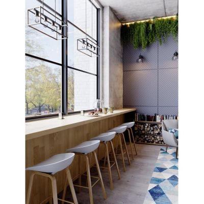 GTV Diu lampa wisząca 4x40 W czarna OS-DIU4-10-DEC