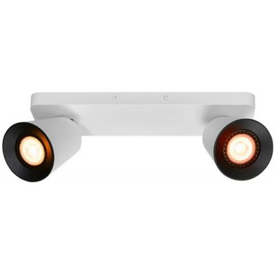 GTV Elli lampa podsufitowa 2x20 W biała OS-ELLI-2GU10-00-DEC