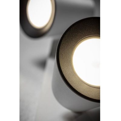 GTV Elli lampa podsufitowa 2x20 W biała OS-ELLI-2GU10-00-DEC