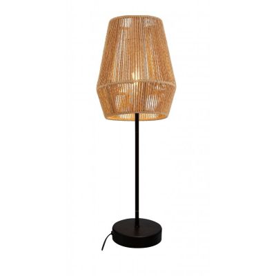 GTV Eranko lampa stołowa 1x40 W brązowa OS-ERAN4-05-DEC