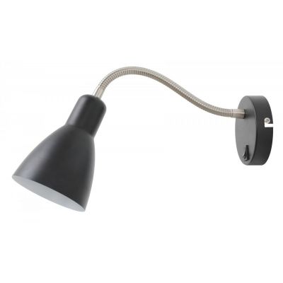 GTV Etore kinkiet 1x25 W czarny OS-ETO-E27-10-DEC