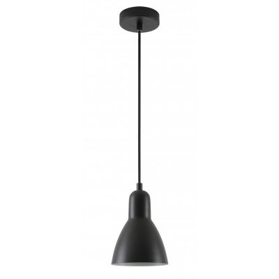 GTV Etore lampa wisząca 1x25 W czarna OS-ETO-L-E27-10-DEC