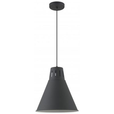 GTV Gianni lampa wisząca 1x40 W czarna OS-GIAN-L-E27-10-DEC