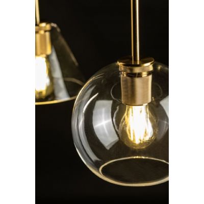 GTV Giglas lampa wisząca 1x40 W złota OS-GIG-40-DEC