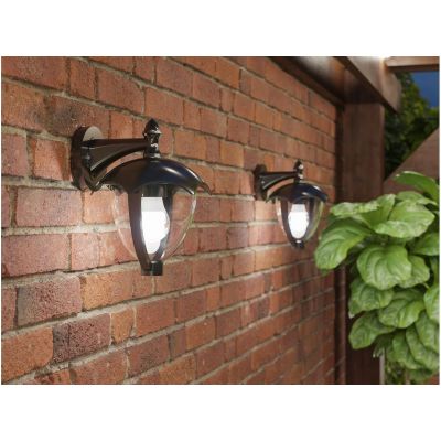 GTV Grande-Ad kinkiet zewnętrzny 1x60 W czarny OS-GRA0DA-00