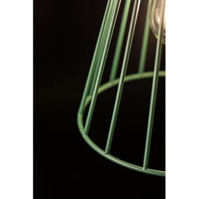 GTV Kaliope lampa wisząca 1x40 W zielona-złota OS-KAL-E27-26-DEC