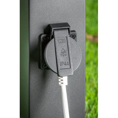 GTV Kemi-P lampa stojąca zewnętrzna 1x15 W grafitowa OS-KEMIP40G-30