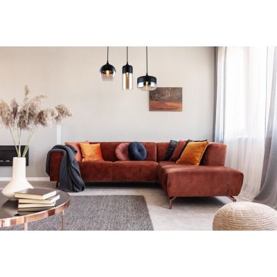 GTV Lender lampa wisząca 3x40 W czarna OS-LEND3P-10-DEC