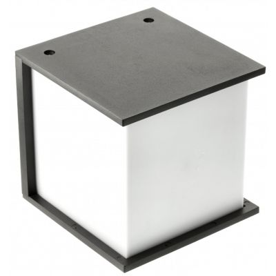 GTV Leo kinkiet zewnętrzny 1x18 W czarny OS-LEOE27B-10