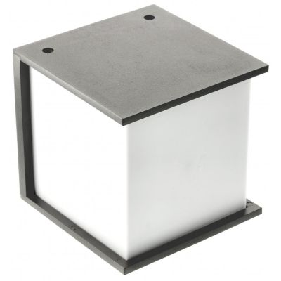 GTV Leo kinkiet zewnętrzny 1x18 W grafitowy OS-LEOE27G-30