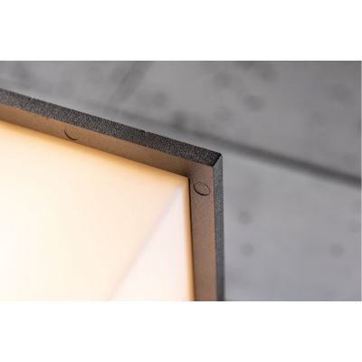 GTV Leo kinkiet zewnętrzny 1x18 W grafitowy OS-LEOE27G-30