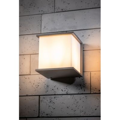 GTV Leo kinkiet zewnętrzny 1x18 W grafitowy OS-LEOE27G-30