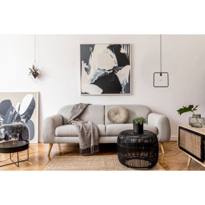 GTV Lija lampa wisząca 1x40 W czarna OS-LI-E27-10-DEC