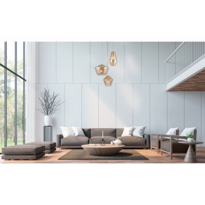 GTV Lime lampa wisząca 3x40 W złota OS-LIME3P-40-DEC
