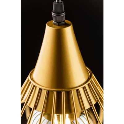 GTV Lotte lampa wisząca 1x40 W złota OS-LOT-40-DEC