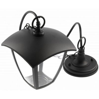 GTV Marina-H lampa wisząca zewnętrzna 1x20 W czarna OS-MARINAH-00