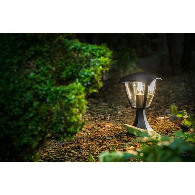 GTV Marina-Ps lampa stojąca zewnętrzna 1x20 W czarna OS-MARINAP3-00