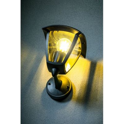 GTV Marina-Au kinkiet zewnętrzny 1x20 W czarny OS-MARINAUA-00