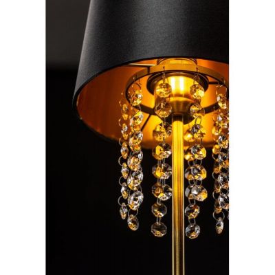 GTV Nesto lampa stołowa 1x40 W czarna-złota OS-NES3-11-DEC