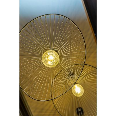 GTV Reto lampa wisząca 1x40 W czarna OS-RETO2-10-DEC