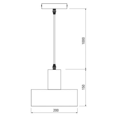 GTV Selvia II lampa wisząca 1x40 W złota OS-SELV2-40-DEC