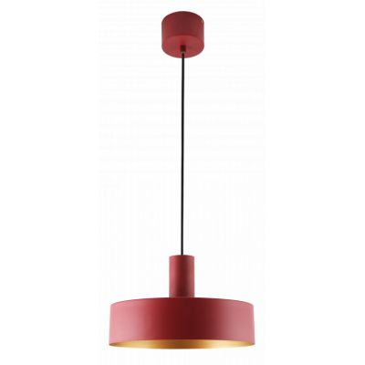 GTV Selvia II lampa wisząca 1x40 W czerwona OS-SELVII-20-DEC