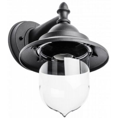 GTV Toskana-Ad kinkiet zewnętrzny 1x60 W czarny OS-TOS0DA-00