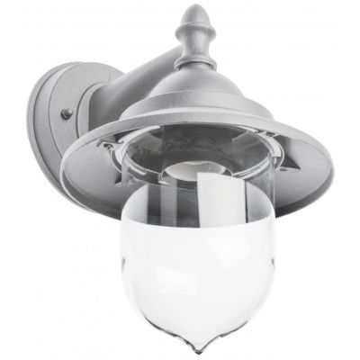 GTV Toskana-Ad kinkiet zewnętrzny 1x60 W szary OS-TOS0DA-80