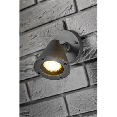 GTV Lustino-D kinkiet zewnętrzny 1x20 W antracyt OS-USTI0UD-30