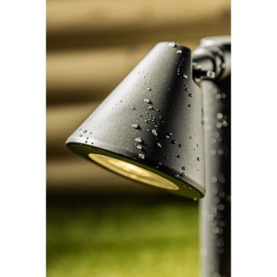 GTV Lustino-P lampa stojąca zewnętrzna 1x20 W grafitowa OS-USTIP80-30