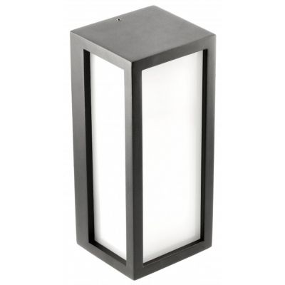 GTV Vasti kinkiet zewnętrzny 1x12 W czarny OS-VASE27B-10