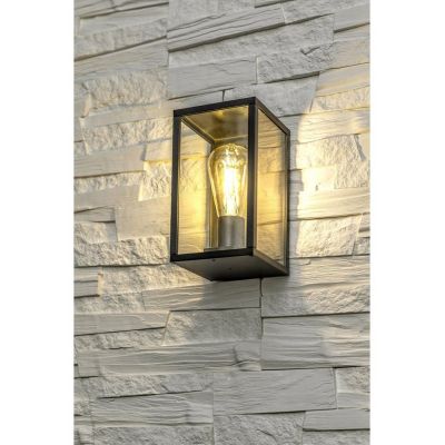 GTV Ventana-Au kinkiet zewnętrzny 1x20 W czarny OS-VENTANAUA-00