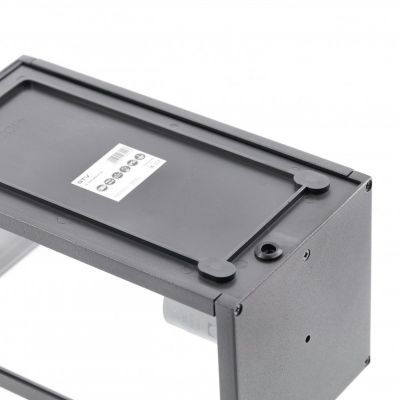 GTV Ventana-Au kinkiet zewnętrzny 1x20 W czarny OS-VENTANAUA-00