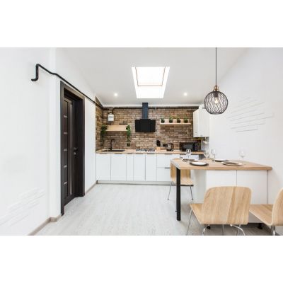 GTV Viela lampa wisząca 1x40 W czarna OS-VIEL1-10-DEC