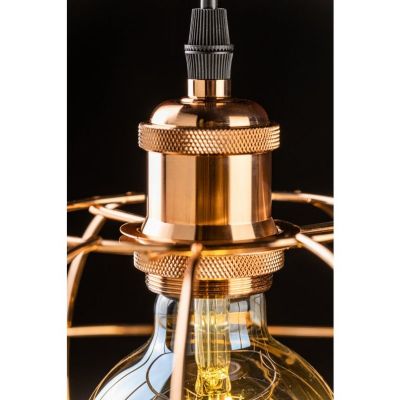 GTV Viela lampa wisząca 1x40 W miedź OS-VIEL4-41-DEC