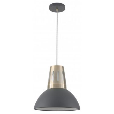 GTV Artemia lampa wisząca 1x40 W czarna-złota OS-ART-L-E27-10-DEC