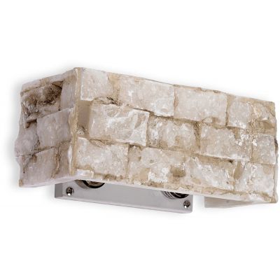 Ideal Lux Carrara kinkiet 2x40W alabaster 018775