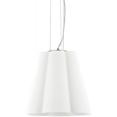 Ideal Lux Sesto lampa wisząca 1x60W biała/chrom 132228