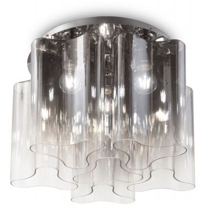 Ideal Lux Compo lampa podsufitowa 6x60W szkło dymione 172828