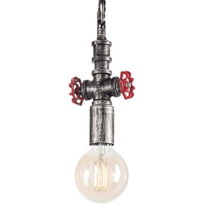 Ideal Lux Plumber lampa wisząca 1x60W antyczna czerń 187716