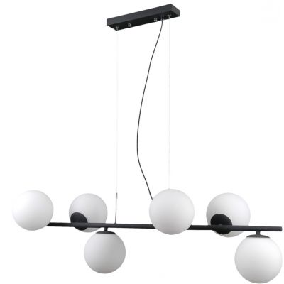 Italux Raddi lampa wisząca 6x5 W grafitowa PND-5510-6-BK