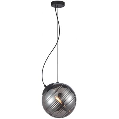 Italux Perona lampa wisząca 1x60 W czarna PND-92389-1-BK