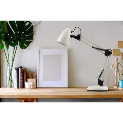 Italux Notari lampa biurkowa 1x5 W biała TB-29928-BG