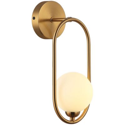 Italux Lupus kinkiet 1x25 W brązowy WL-3965-1-BRO