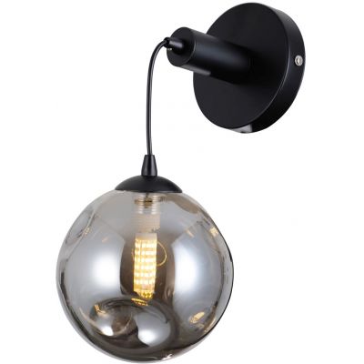 Italux Perlos kinkiet 1x5 W czarny WL-54456-1A-BK-SMG