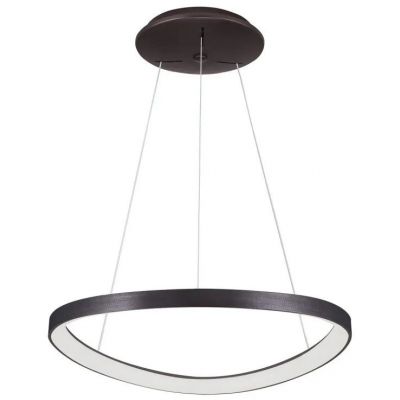 Italux Morfi lampa wisząca 1x48 W kawowy szczotkowany 5355-848ROP-BC-3
