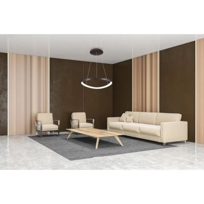 Italux Morfi lampa wisząca 1x48 W kawowy szczotkowany 5355-848ROP-BC-3