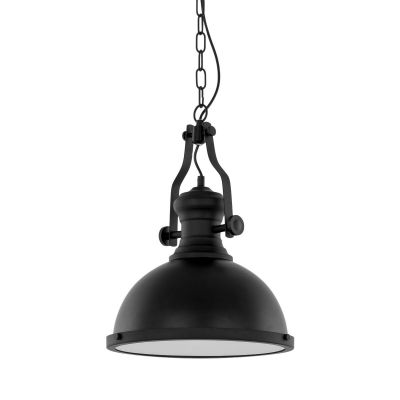 Italux Maeva lampa wisząca 1x60 W czarna MDM-2569/1